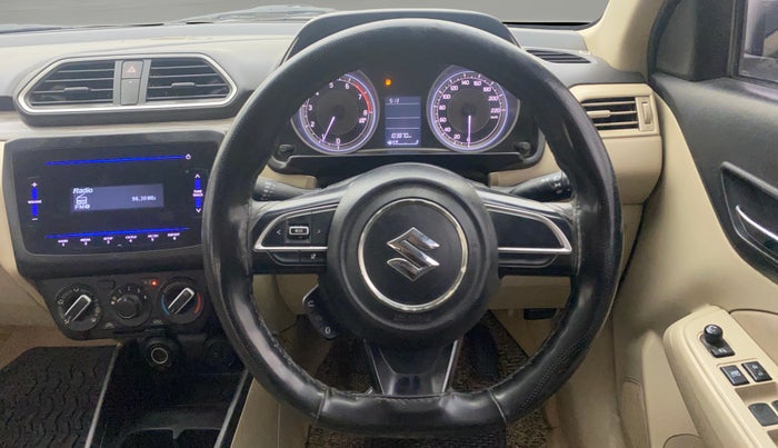 2021 Maruti Dzire VXI, Petrol, Manual, 1,03,849 km, Steering Wheel Close Up