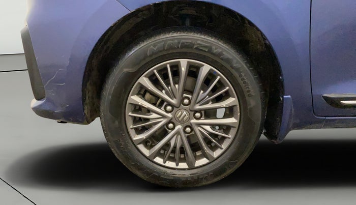 2019 Maruti Ertiga ZXI+ SHVS, Petrol, Manual, 70,619 km, Left Front Wheel