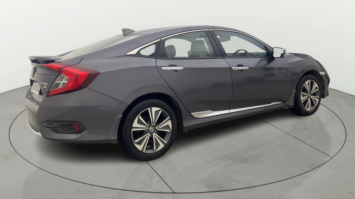 2019 Honda Civic 1.8L I-VTEC ZX CVT, Petrol, Automatic, 1,15,102 km, Right Back Diagonal
