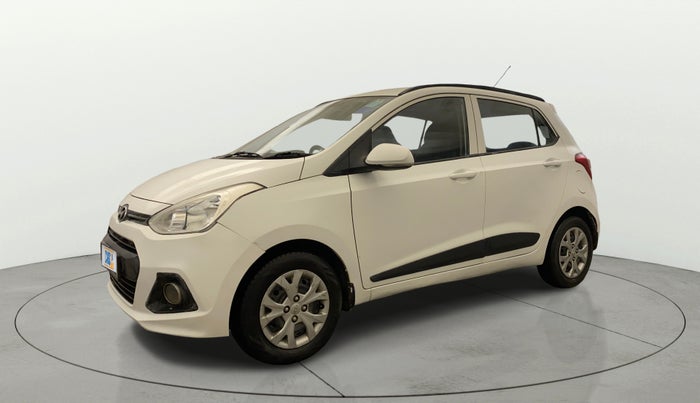 2015 Hyundai Grand i10 SPORTZ 1.2 KAPPA VTVT, Petrol, Manual, 51,234 km, Left Front Diagonal