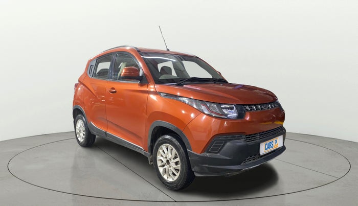 2017 Mahindra Kuv100 K6 6 STR, Petrol, Manual, 27,723 km, Right Front Diagonal