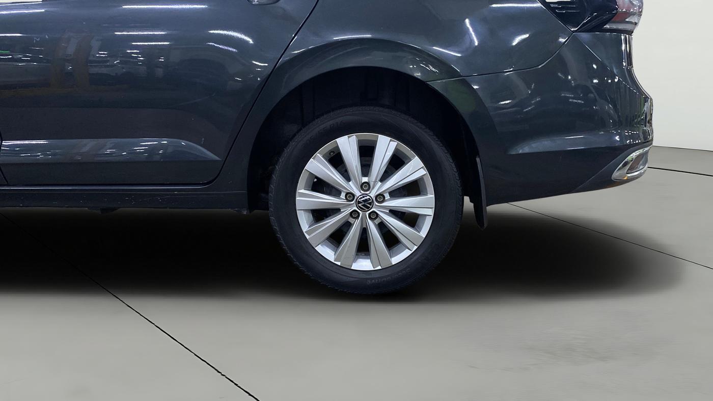 2023 Volkswagen VIRTUS HIGHLINE TSI 1.0 AT, Petrol, Automatic, 75,629 km, Left Rear Wheel