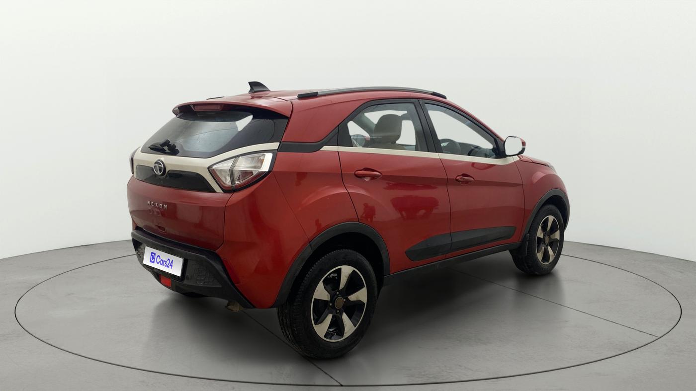 2019 Tata NEXON XZ PLUS PETROL, Petrol, Manual, 89,098 km, Right Back Diagonal
