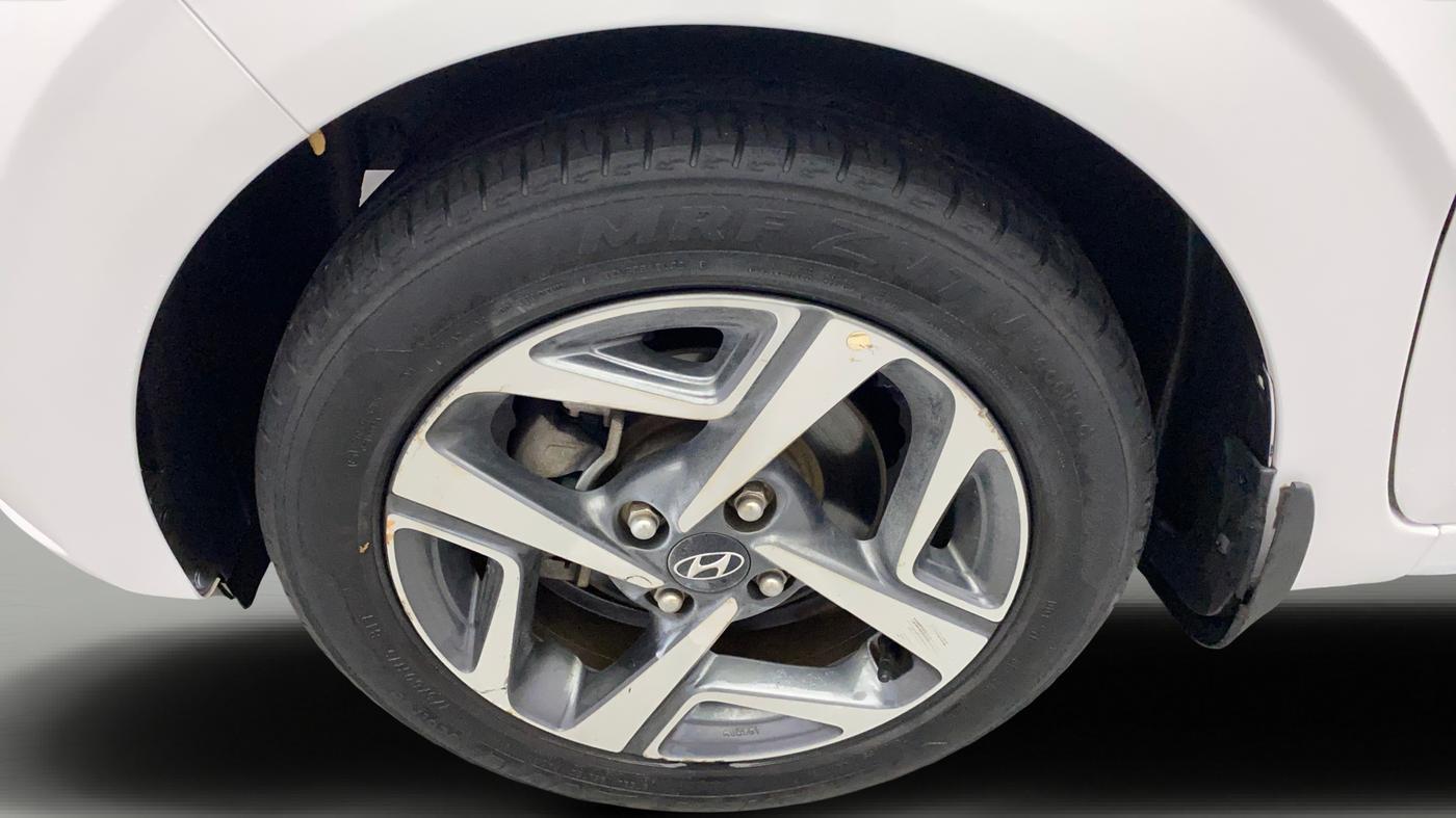2020 Hyundai AURA SX 1.2 (O), Petrol, Manual, 12,215 km, Left Front Wheel