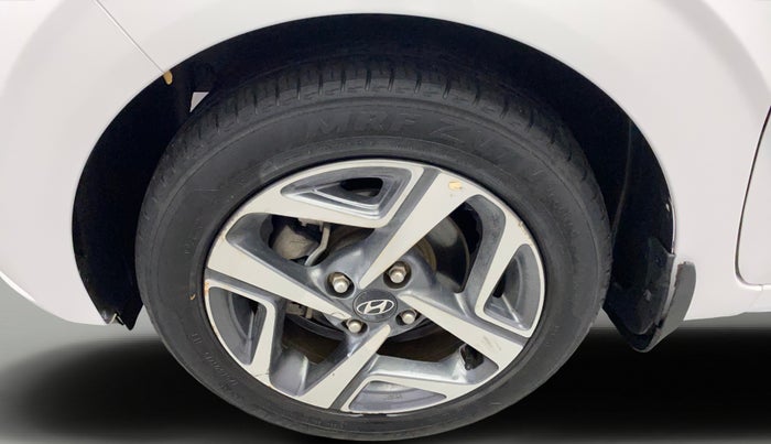 2020 Hyundai AURA SX 1.2 (O), Petrol, Manual, 12,191 km, Left Front Wheel