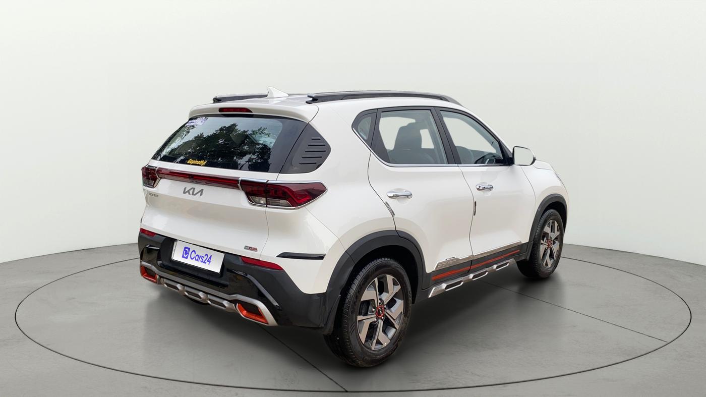 2022 KIA SONET HTX ANNIVERSARY EDITION 1.0 IMT, Petrol, Manual, 14,868 km, Right Back Diagonal