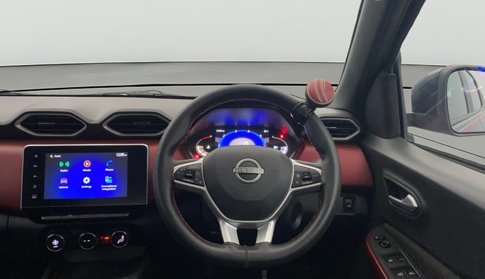 2023 Nissan MAGNITE XV RED EDITION, Petrol, Manual, 12,568 km, Steering Wheel Close Up