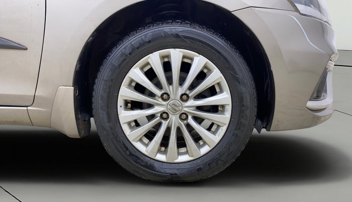 2018 Maruti Ciaz ZETA 1.5 SHVS MT PETROL, Petrol, Manual, 36,367 km, Right Front Wheel
