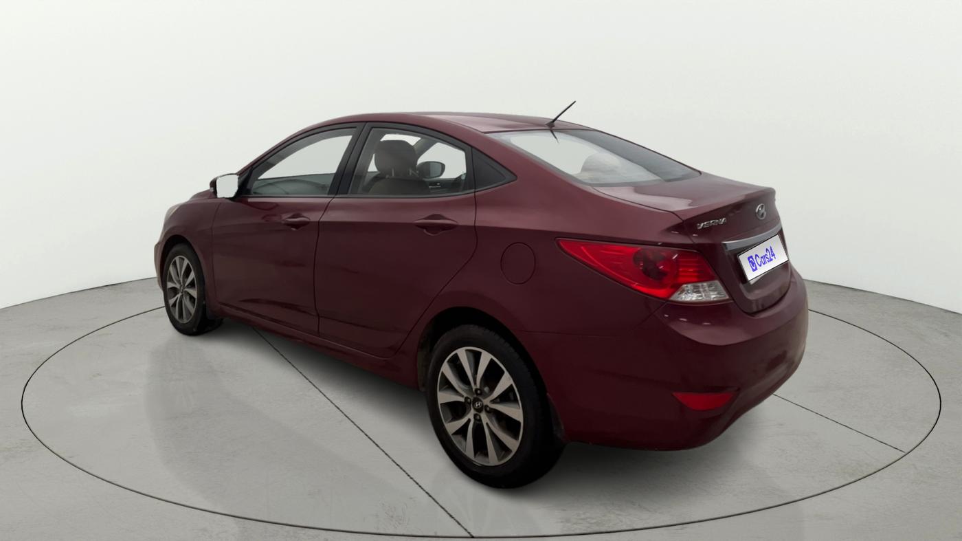 2014 Hyundai Verna FLUIDIC 1.6 VTVT SX, Petrol, Manual, 80,459 km, Left Back Diagonal