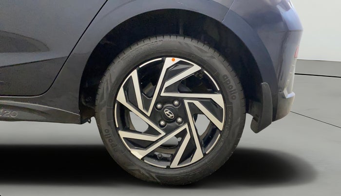 2024 Hyundai NEW I20 ASTA (O) 1.2 IVT, Petrol, Automatic, 29,239 km, Left Rear Wheel