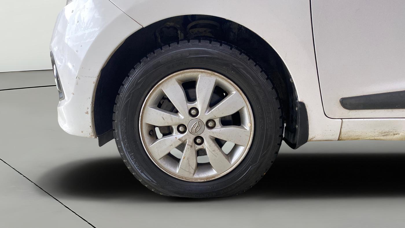 2014 Hyundai Xcent S (O) 1.2, Petrol, Manual, 31,748 km, Left Front Wheel