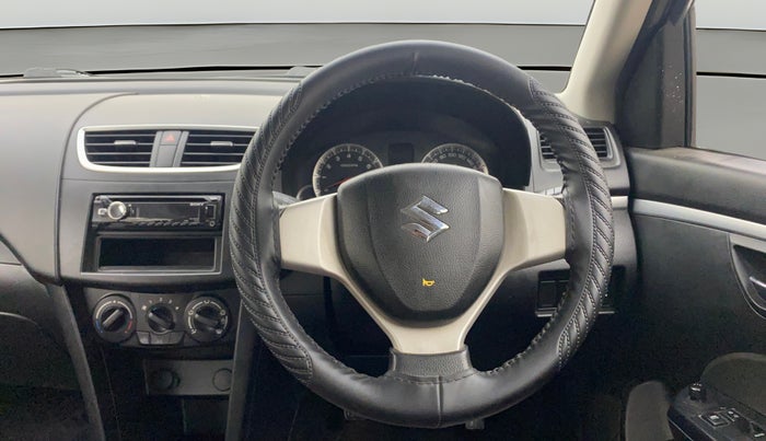 2014 Maruti Swift VXI, Petrol, Manual, 60,230 km, Steering Wheel Close Up