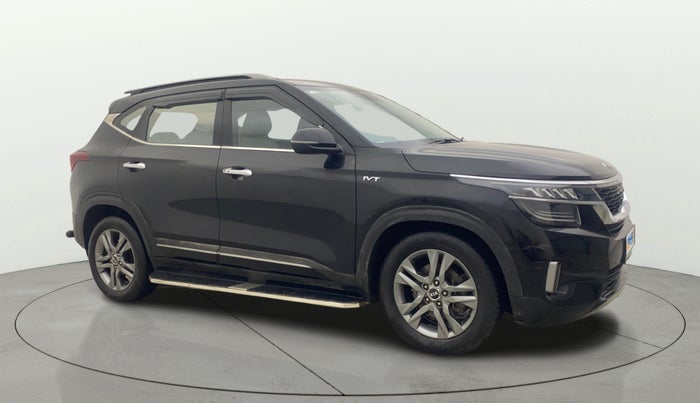 2020 KIA SELTOS HTX IVT 1.5 PETROL, Petrol, Automatic, 80,797 km, Right Front Diagonal