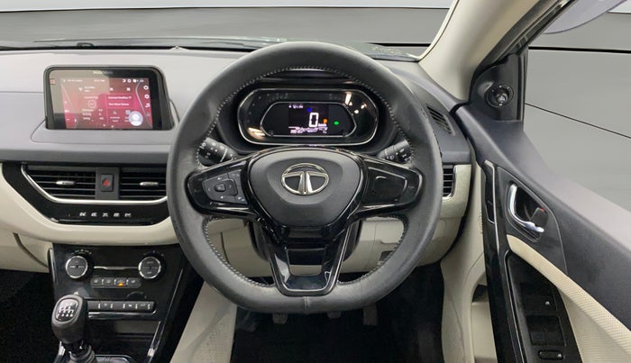 2022 Tata NEXON XZ PLUS PETROL, Petrol, Manual, 28,011 km, Steering Wheel Close Up
