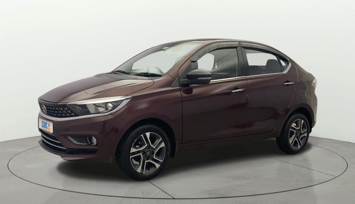 2020 Tata TIGOR XZA PLUS PETROL, Petrol, Automatic, 1,03,389 km, Left Front Diagonal