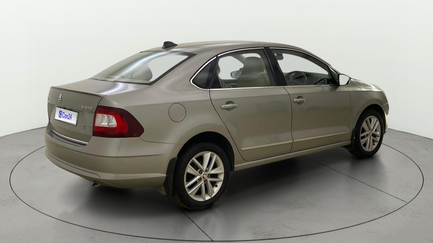 2019 Skoda Rapid STYLE 1.6 MPI, Petrol, Manual, 50,669 km, Right Back Diagonal