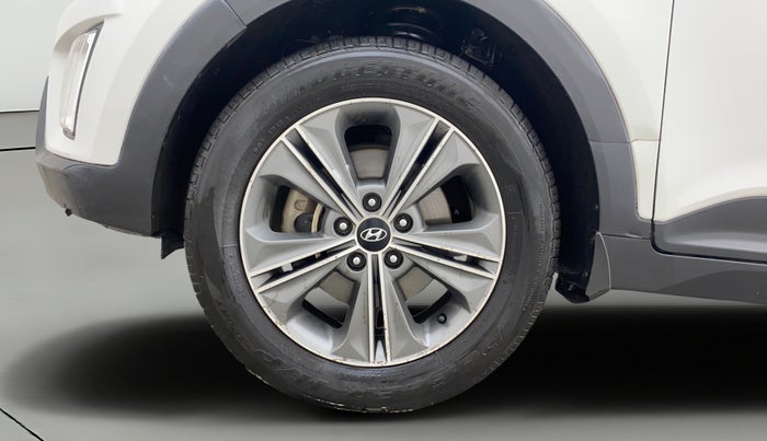 2016 Hyundai Creta SX PLUS AT 1.6 DIESEL, Diesel, Automatic, 1,07,738 km, Left Front Wheel