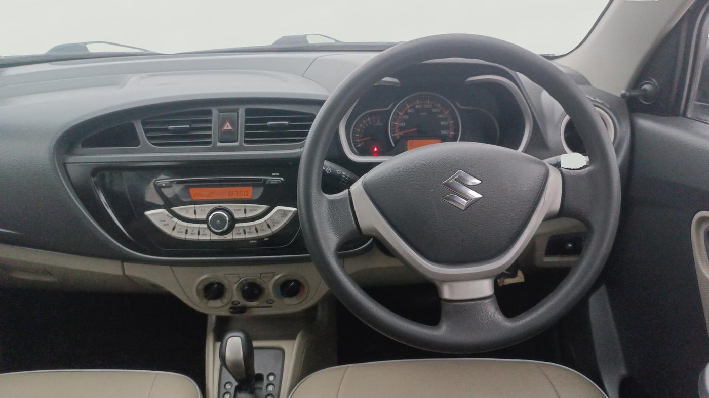 2015 Maruti Alto K10 VXI AMT, Petrol, Automatic, 48,256 km, Steering Wheel Close Up