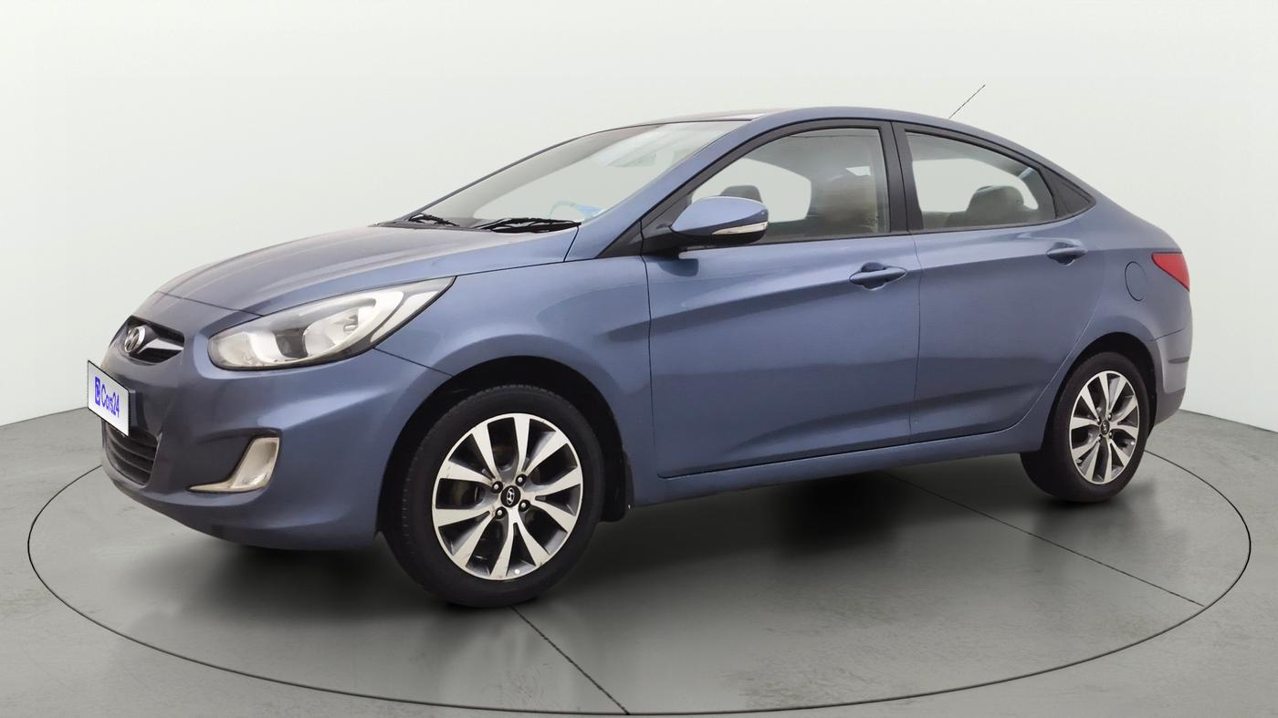 2014 Hyundai Verna FLUIDIC 1.6 VTVT SX, Petrol, Manual, 92,199 km, Left Front Diagonal