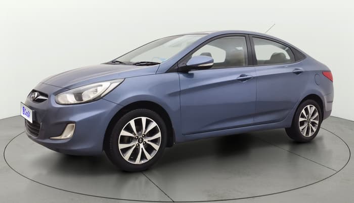 2014 Hyundai Verna FLUIDIC 1.6 VTVT SX, Petrol, Manual, 91,796 km, Left Front Diagonal