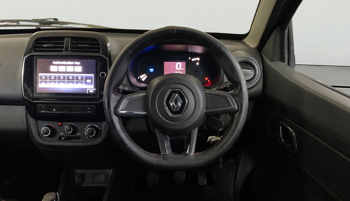 2019 Renault Kwid RXT 1.0 (O), Petrol, Manual, 31,468 km, Steering Wheel Close Up