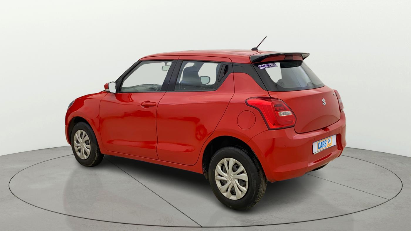 2020 Maruti Swift VXI AMT, Petrol, Automatic, 24,597 km, Left Back Diagonal