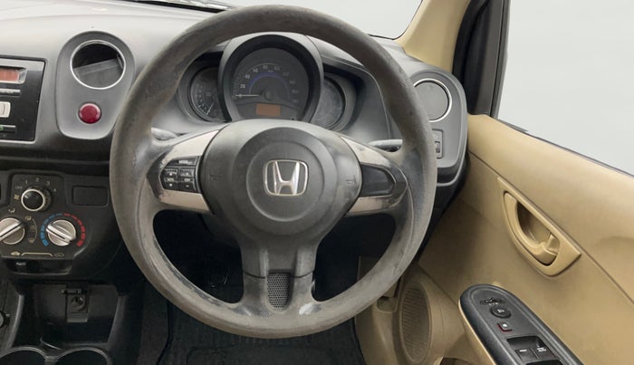 2015 Honda Amaze 1.2L I-VTEC S, Petrol, Manual, 68,808 km, Steering Wheel Close Up