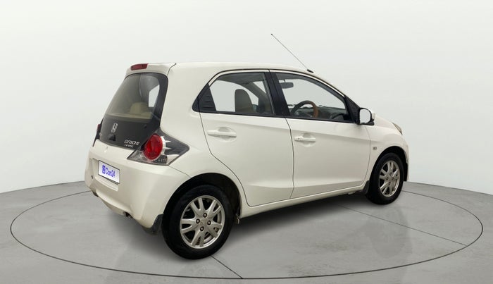 2013 Honda Brio V MT, Petrol, Manual, 91,914 km, Right Back Diagonal