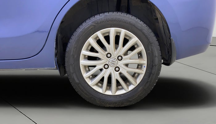 2017 Maruti Dzire ZXI AMT, Petrol, Automatic, 1,02,742 km, Left Rear Wheel