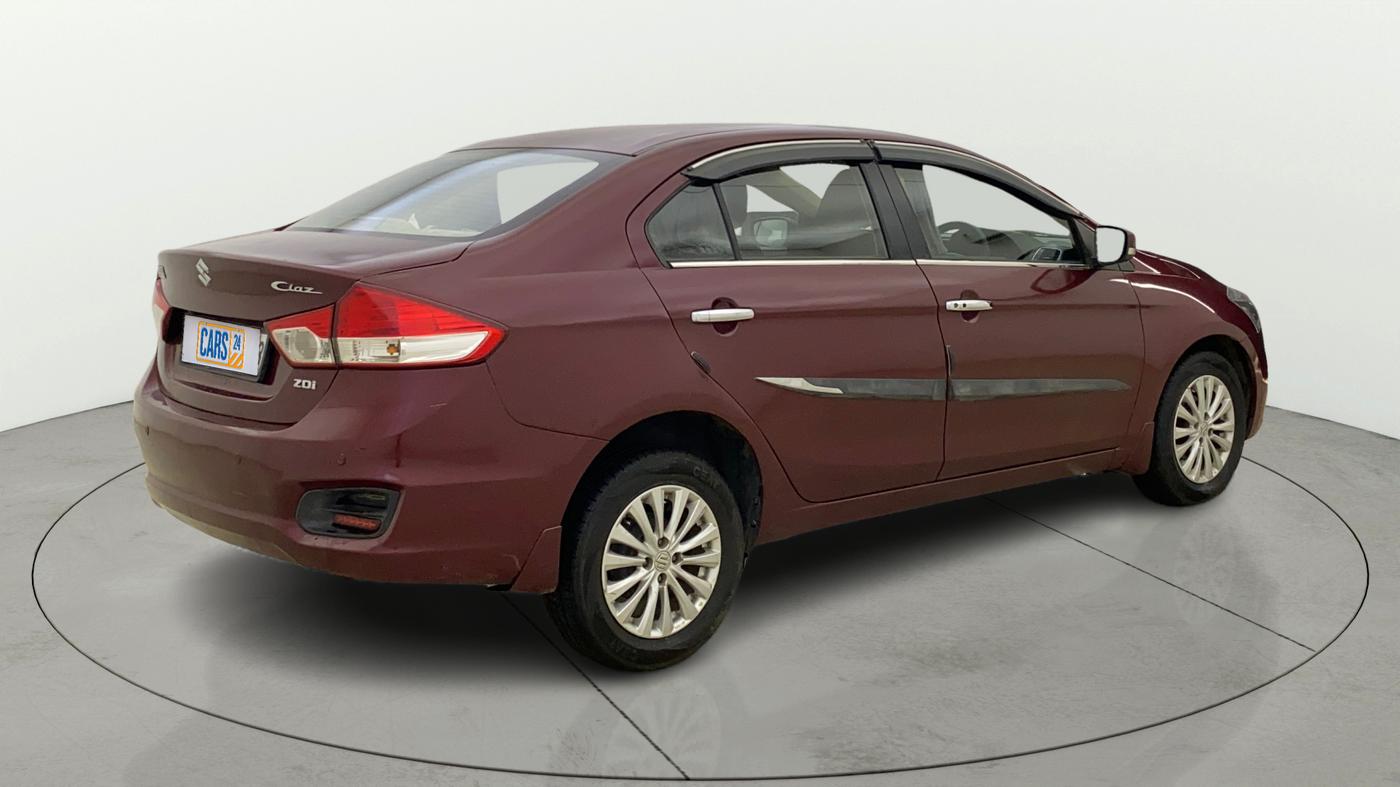 2014 Maruti Ciaz ZDI, Diesel, Manual, 71,581 km, Right Back Diagonal