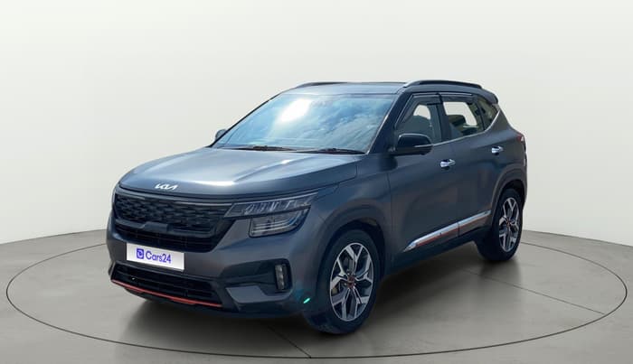 2022 KIA SELTOS X LINE 1.4 DCT, Petrol, Automatic, 83,632 km, Left Front Diagonal