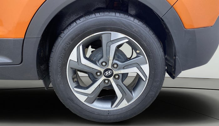 2018 Hyundai Creta SX AT 1.6 PETROL, Petrol, Automatic, 77,463 km, Left Rear Wheel