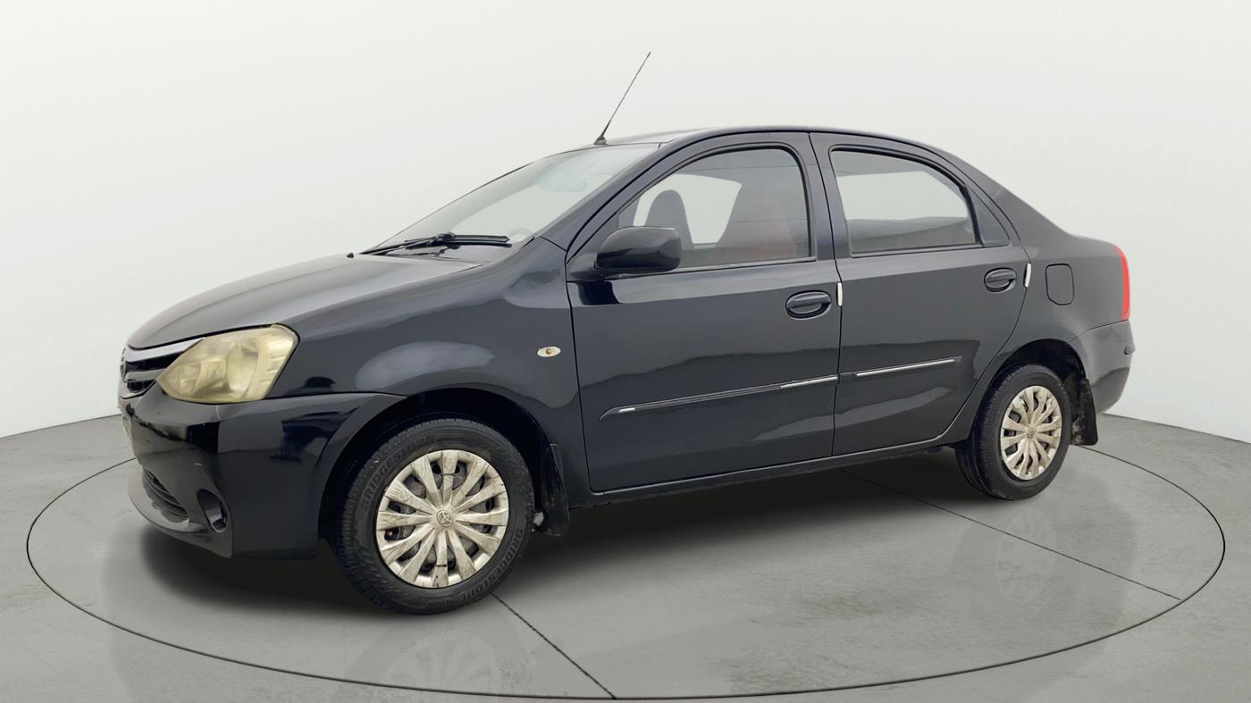 2012 Toyota Etios GD, Diesel, Manual, 97,274 km, Left Front Diagonal