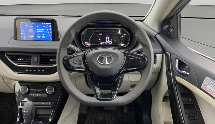 2021 Tata NEXON XZA PLUS PETROL, Petrol, Automatic, 14,099 km, Steering Wheel Close Up