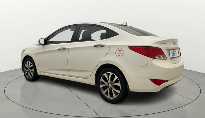 2017 Hyundai Verna 1.6 VTVT SX AT, Petrol, Automatic, 33,291 km, Left Back Diagonal
