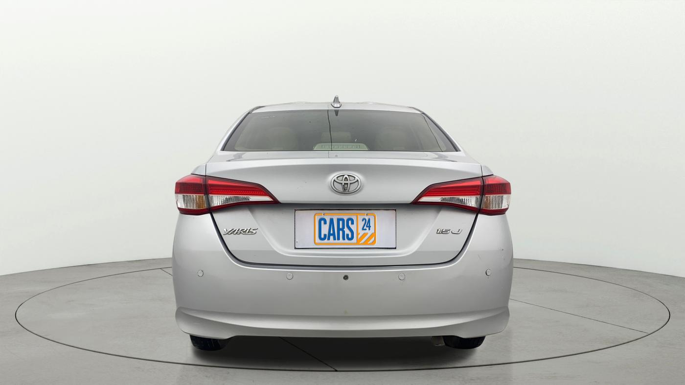 2019 Toyota YARIS J MT, Petrol, Manual, 1,27,430 km, Back/Rear