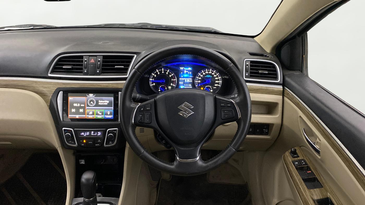 2020 Maruti Ciaz ALPHA  AT 1.5 SHVS PETROL, Petrol, Automatic, 86,373 km, Steering Wheel Close Up