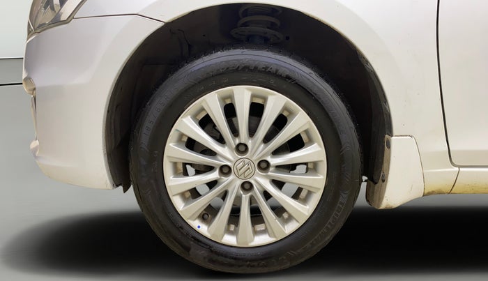 2017 Maruti Ciaz ZETA 1.4  MT PETROL, Petrol, Manual, 74,331 km, Left Front Wheel