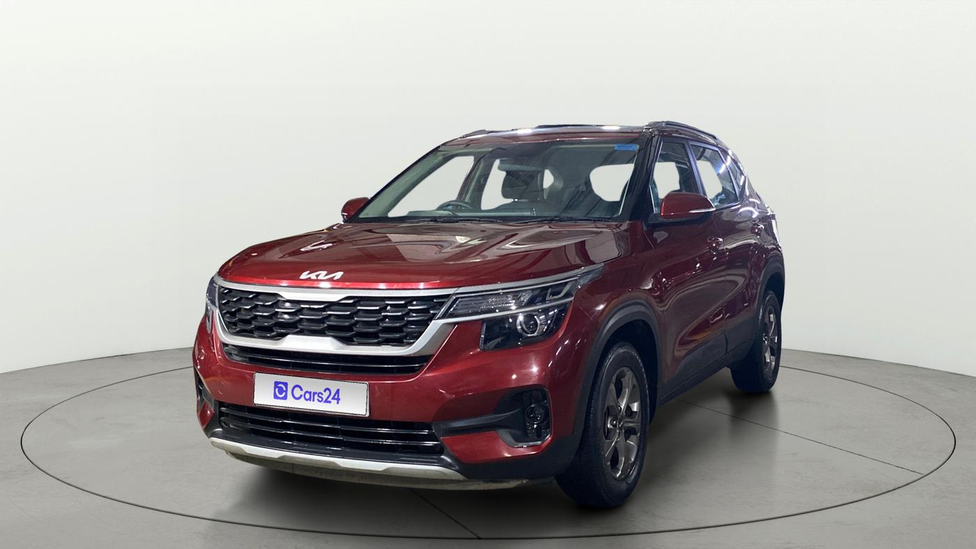 2022 KIA SELTOS HTK PLUS AT 1.5 DIESEL, Diesel, Automatic, 68,649 km, Left Front Diagonal
