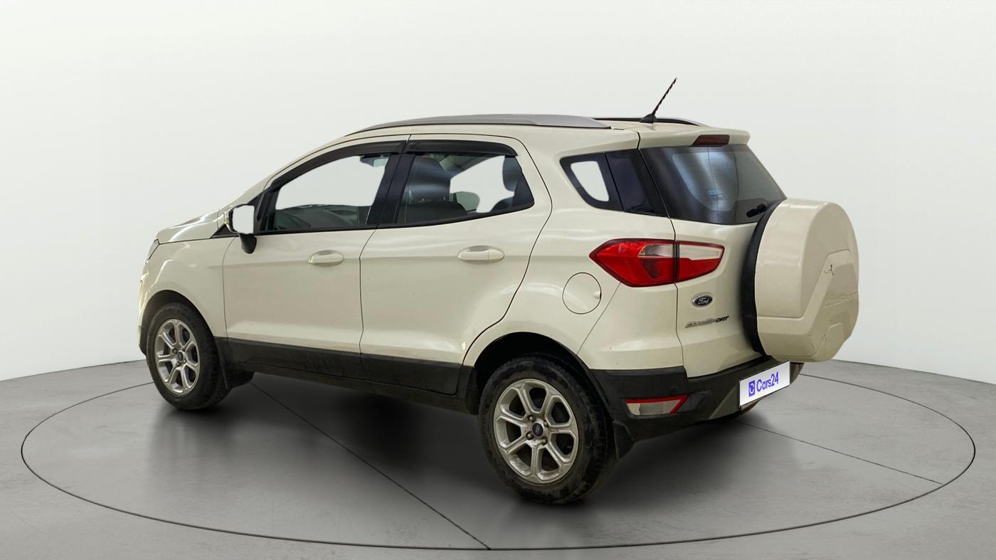 2020 Ford Ecosport TITANIUM + 1.5L PETROL AT, Petrol, Automatic, 34,331 km, Left Back Diagonal