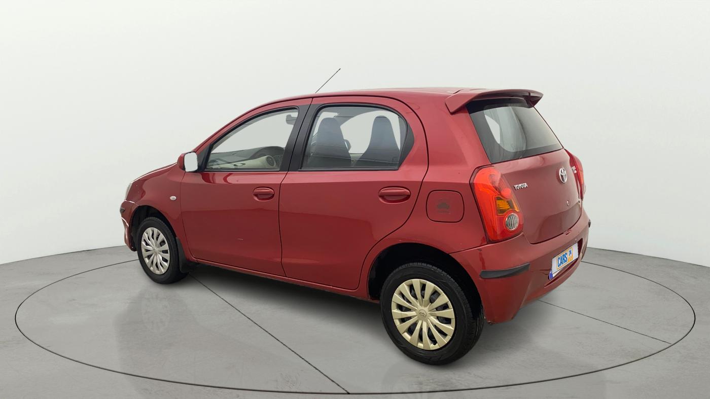 2012 Toyota Etios Liva G, Petrol, Manual, 96,695 km, Left Back Diagonal