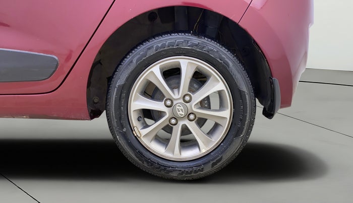 2016 Hyundai Grand i10 ASTA (O) 1.2 KAPPA VTVT, Petrol, Manual, 36,089 km, Left Rear Wheel