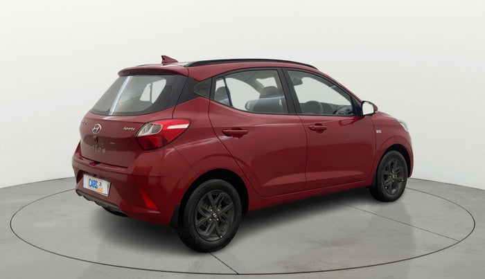 2020 Hyundai GRAND I10 NIOS SPORTZ AMT 1.2 KAPPA VTVT, Petrol, Automatic, 16,617 km, Right Back Diagonal