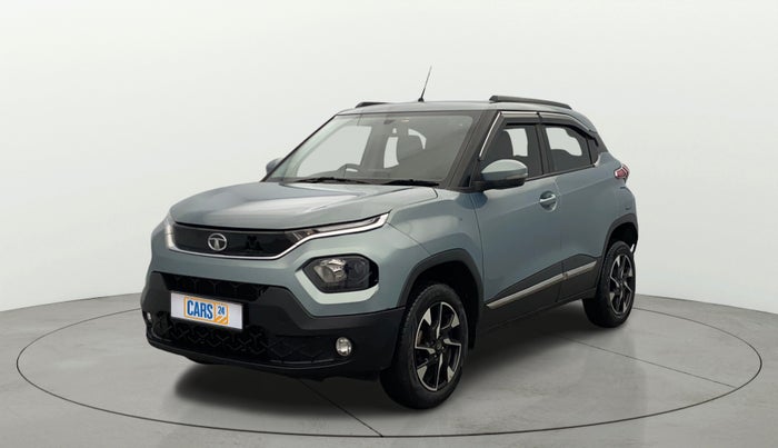 2023 Tata PUNCH ACCOMPLISHED DAZZLE CAMO MT, Petrol, Manual, 40,387 km, Left Front Diagonal