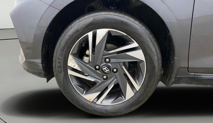 2023 Hyundai NEW I20 ASTA (O) 1.2 IVT, Petrol, Automatic, 9,125 km, Left Front Wheel