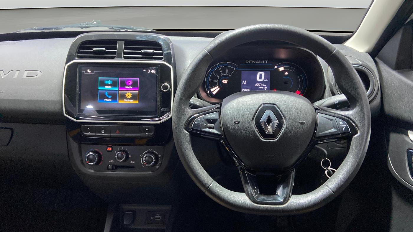 2023 Renault Kwid CLIMBER AMT 1.0, Petrol, Automatic, 15,568 km, Steering Wheel Close Up