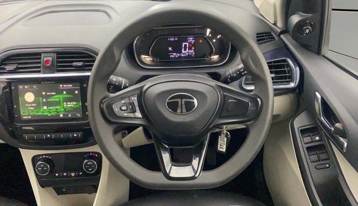 2023 Tata Tiago XZA PLUS PETROL, Petrol, Automatic, 24,278 km, Steering Wheel Close Up