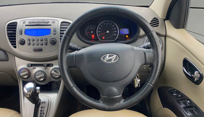2012 Hyundai i10 SPORTZ 1.2 AT, Petrol, Automatic, 39,335 km, Steering Wheel Close Up