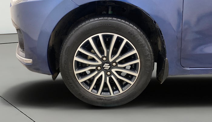 2017 Maruti Dzire ZXI PLUS, Petrol, Manual, 91,143 km, Left Front Wheel