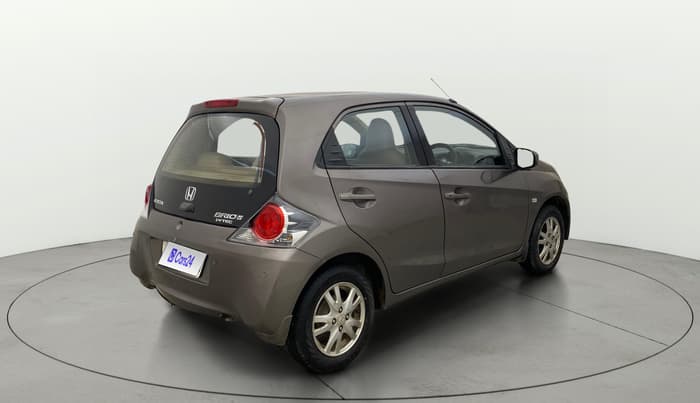 2013 Honda Brio V MT, Petrol, Manual, 64,997 km, Right Back Diagonal
